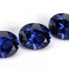 Natual Blue Sapphire 9 Diamanti By Quorri Pure Created Sapphire Blue Oval 5000x
