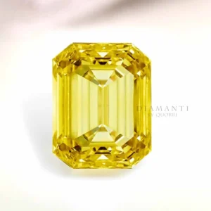 Diamanti By Quorri Pure Created Yellow Aterna Emerald 5000x